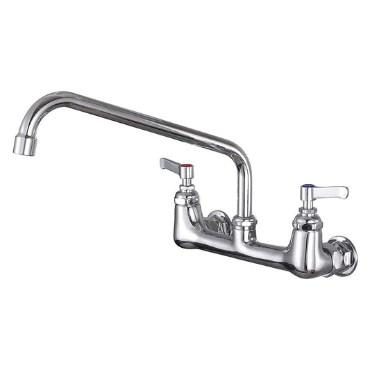 CWM Wall Mount Commercial Faucet with 10" Spout