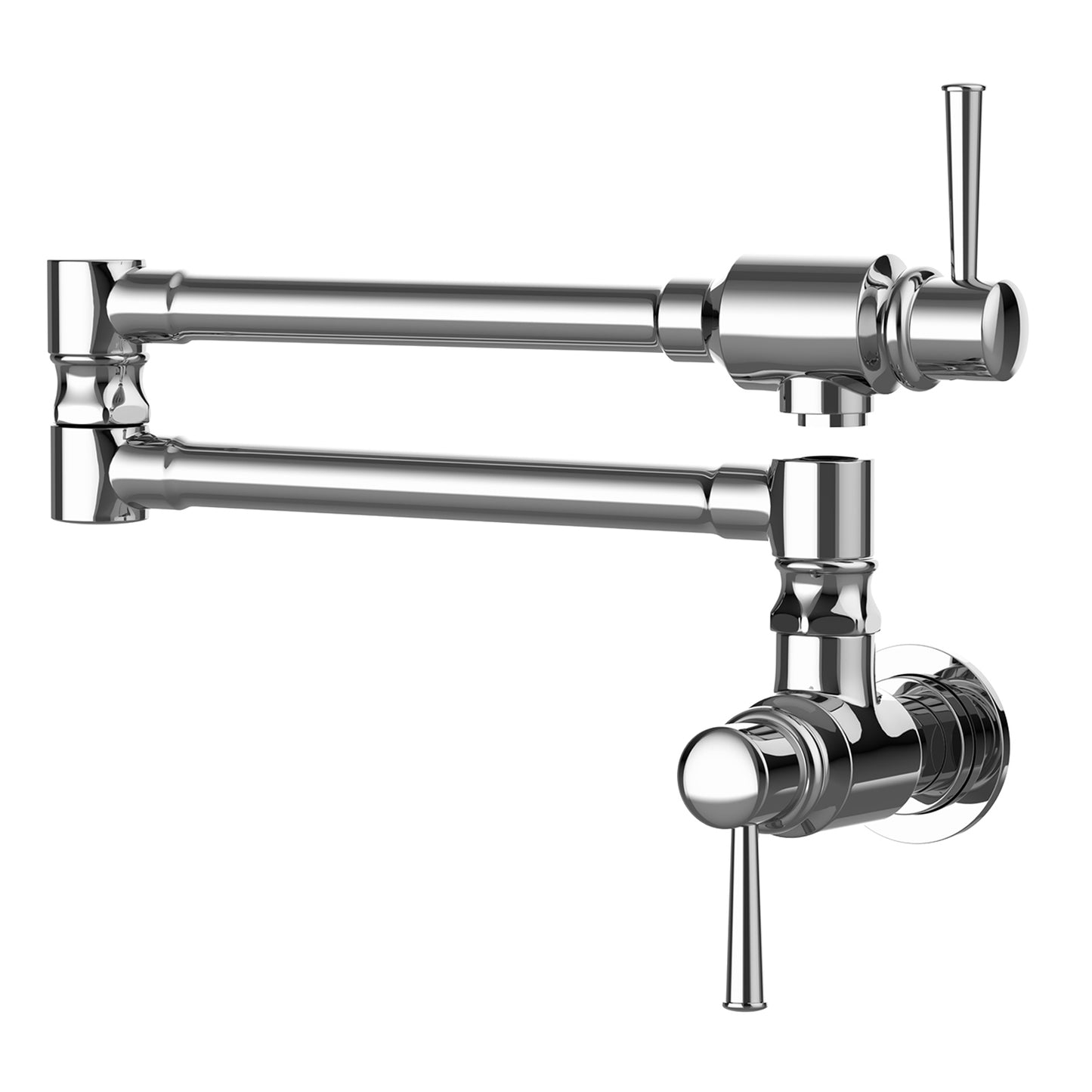 CWM Pot Filler Faucet B,Polished Stainless